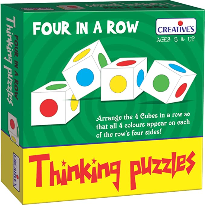 Creative Educational Aids 1037 Thinking Puzzles - Four in a Row