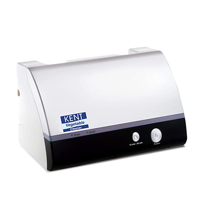 KENT 11022 Counter Top Vegetable Cleaner | Removes Bacteria, Viruses, & Chemicals from Vegetables & Fruits | Bio-friendly Ozone Disinfection Technology