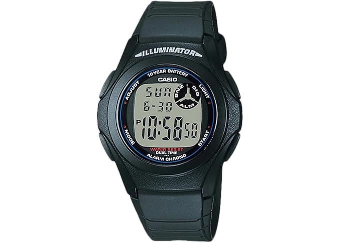 Casio Youth Series Digital Grey Dial Men's Watch - F-200W-1AUDF(D027)