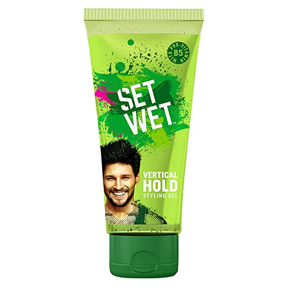 Set Wet Hair Gel Vertical Hold (100ml Tube)