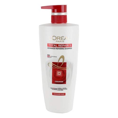 L'Oreal Paris Total Repair 5 Shampoo (640ml + 64ml = 704 ml)