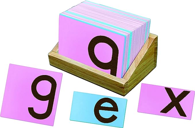 Little Genius Sand Paper English Alphabets - Lowercase, Multi Color