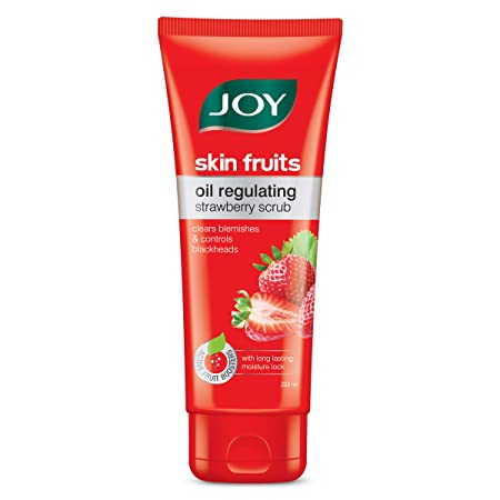 Joy Skin Fruits Oil Regulating Strawberry Face Scrub 200 ml