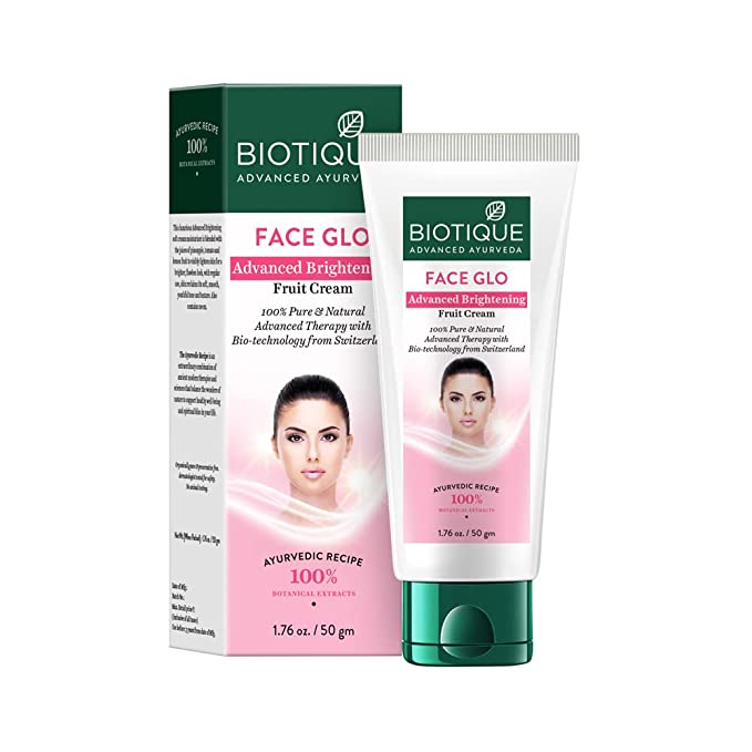 Biotique Face Glo Adveance Brightening Fruit Cream, 50g