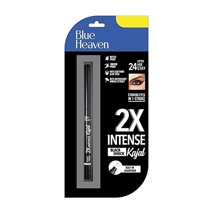 Blue Heaven Soft Kajal Eye Liner, Black