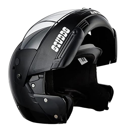 Studds RSINC Ninja Pastel Plain Full Face Helmet- Black (Xl)