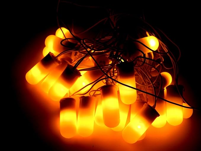 Tucasa DW-157 Capsule Shape String Light (Yellow)