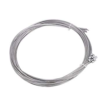 Brake Cable Pair of Stainless Steel Gear Cable Inner for MTB, Road Bike and Cycles