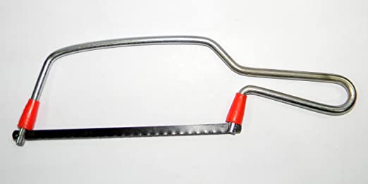 IMPACT Steel Junior Saw Hacksaw Frame with Blade (Silver)