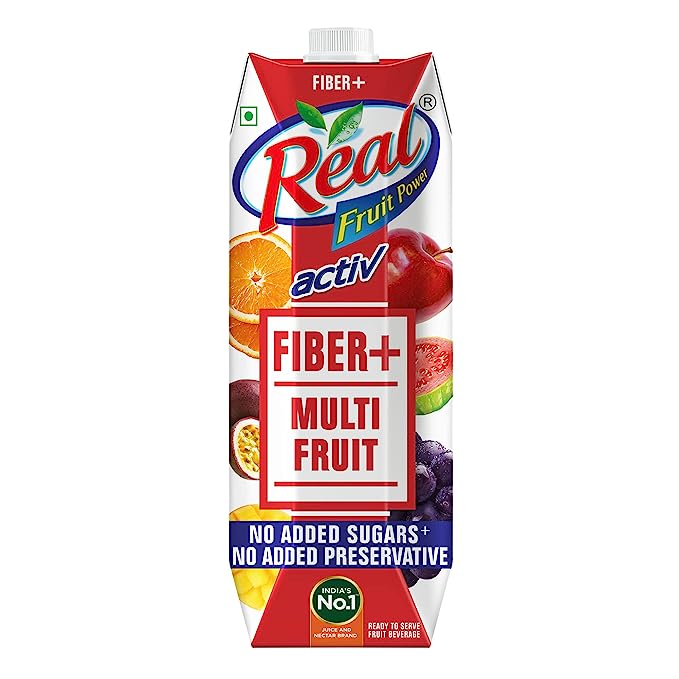 Real Activ Fiber Multi Fruit 1L  -  No Added Sugars & Preservative