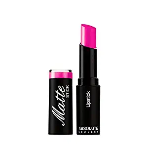 Absolute New York Matte Stick Lipsticks, Cerise Pink, 5.4g