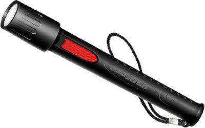 Eveready Plastic Dl-40 Slim Torch (Black, Pack of 1), 100 Lumen
