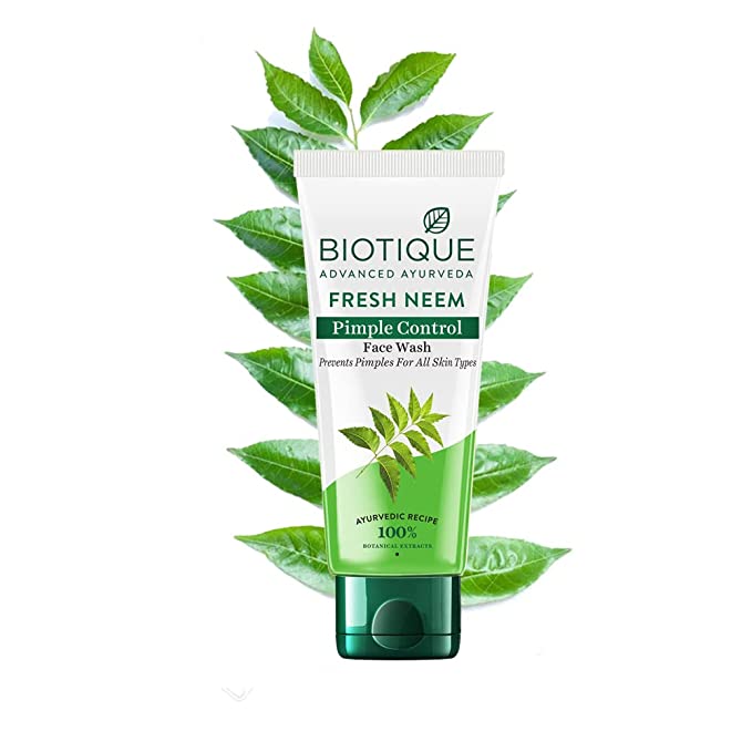 [Apply Coupon] - Biotique Bio Neem Purifying Face Wash for All Skin Types, 150ml