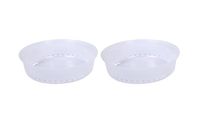 Signoraware Salad/Fruit Cover Set, Set of 2, Clear