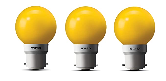 wipro 0.5W LED Lamp, Pack of 3, (N10003)