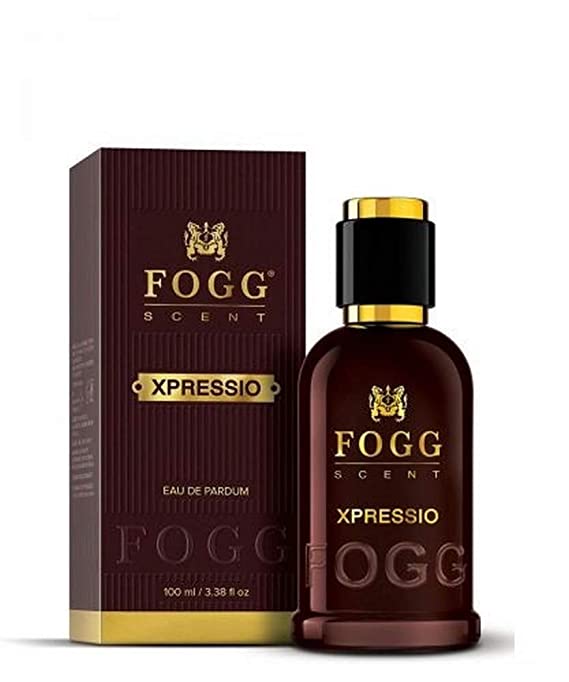 Fogg Men's Long-Lasting Fresh & Powerful Fragrance Xpressio Scent, Eau De Parfum - 100ml