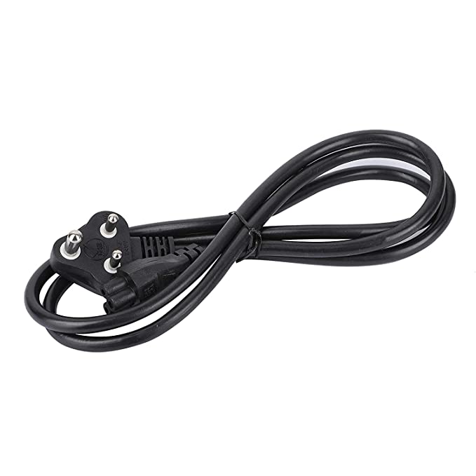 Technotech 3 Pin Computer Power Cord Cable for Computer PC SMPS (1.5 Meter) - Black