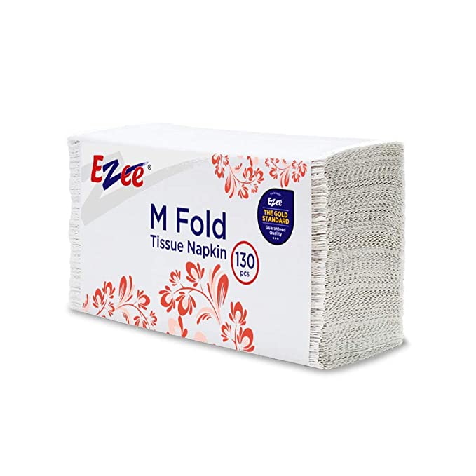 Ezee M Fold Tissue Paper - 130 Pieces