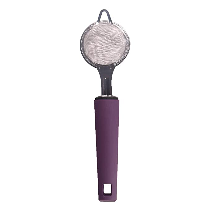 Wonderchef Stainless Steel Skimmer, Purple