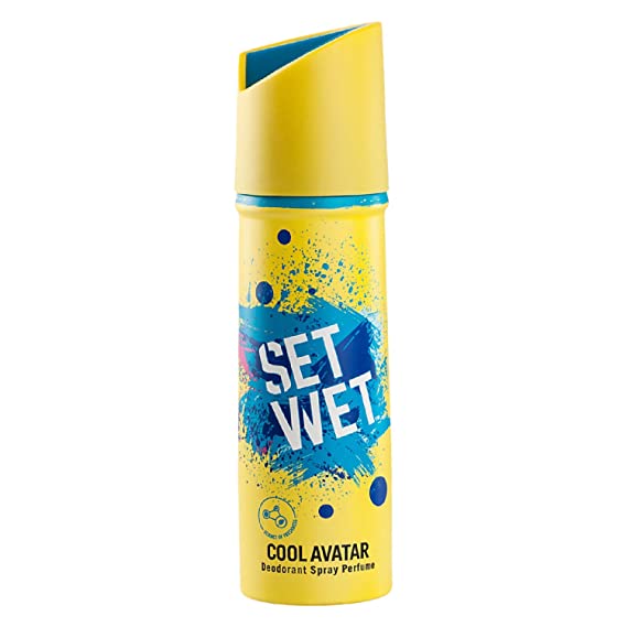 Set Wet Cool Avatar Deodorant & Body Spray Perfume For Men, 150 ml