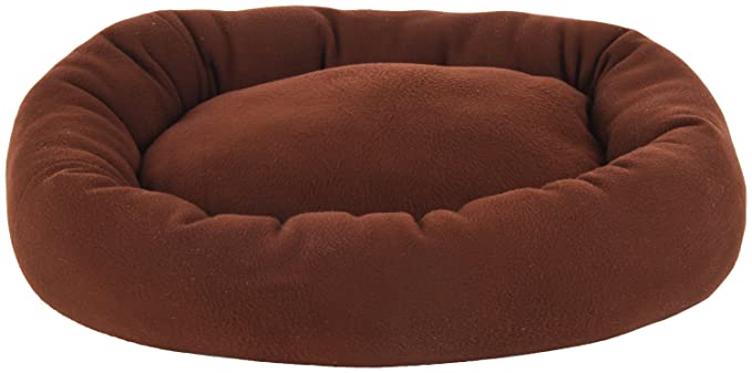 Fluffy's Luxurious Brown Soft Dog/Cat Bed Polyster Filled(Export Quality)- XXL