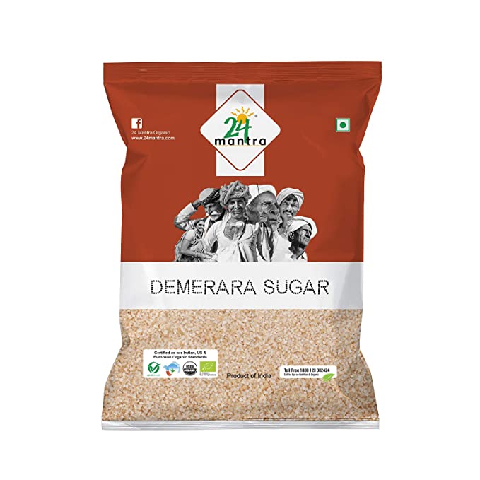 24 Mantra Organic Products Demmera Sugar, 500g