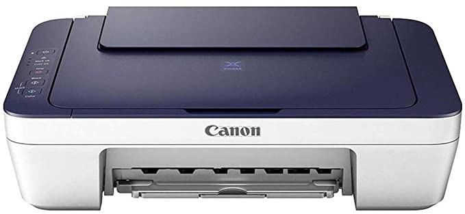 Canon PIXMA E477 All in One (Print, Scan, Copy) WiFi Ink Efficient Colour Printer for Home