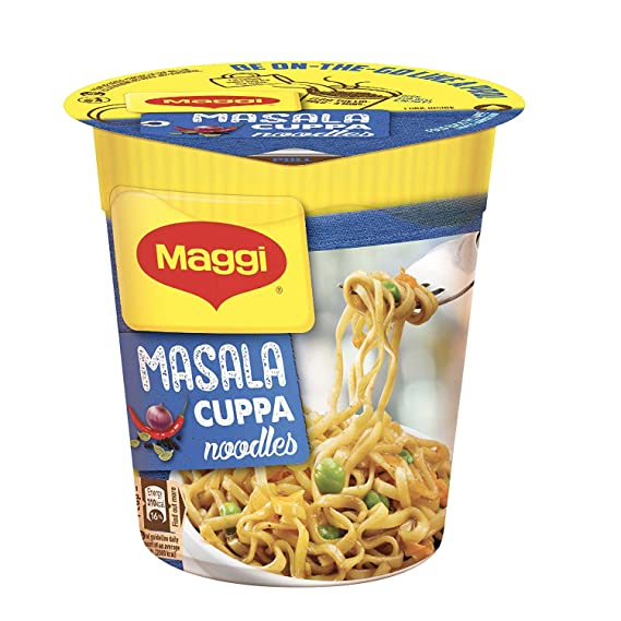 Maggi Nestle Cuppa Noodles, Masala  -  70g Cup