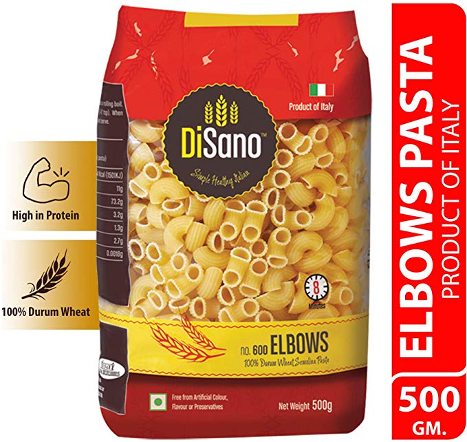 Disano Elbow Durum Wheat Pasta, 500g
