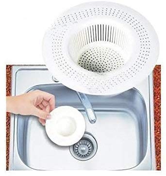 DishGo® Honestystore Kitchen Sink Strainer Jali Waste Filter Cup Pack of 2