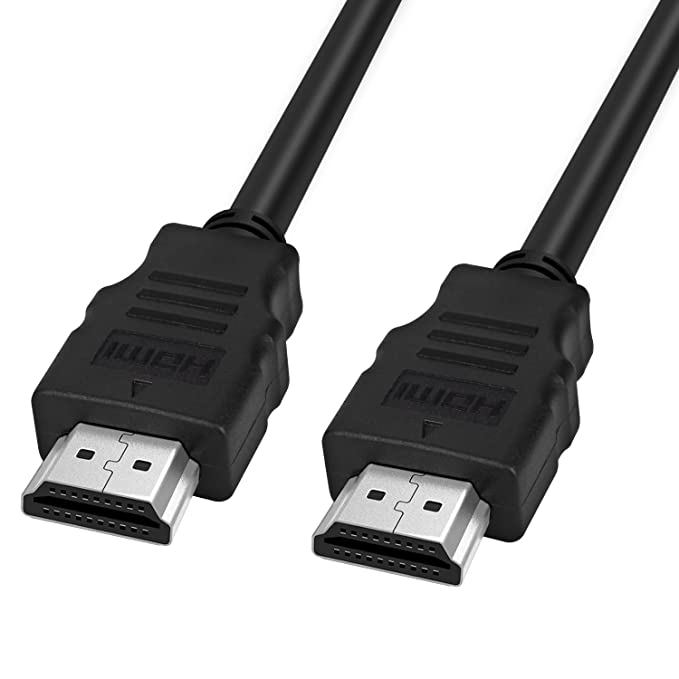 tizum High Speed HDMI Cable with Ethernet | Supports 3D, 4K | for All HDMI Devices, Laptop, Computer, Gaming Console, TV, Set Top Box - 1.8 Meter332215014973 - Black