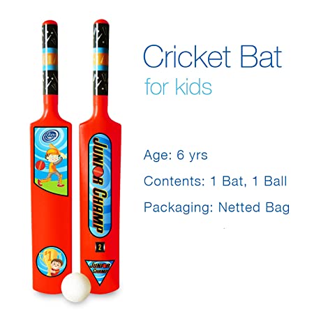 Smart Picks Cricket Bat for Toddlers with Ball_3