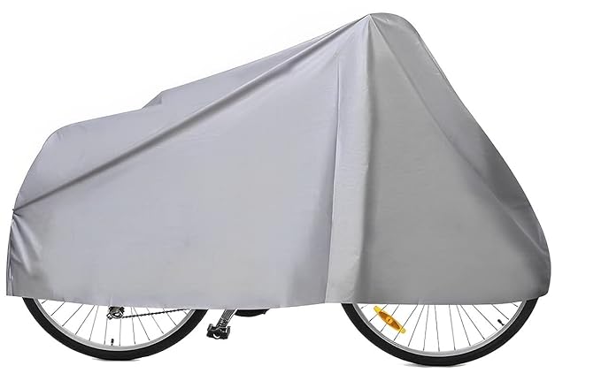 Guance Universal Cycle Cover Cycling Dust Proof Cover (Silver Matty Waterproof)