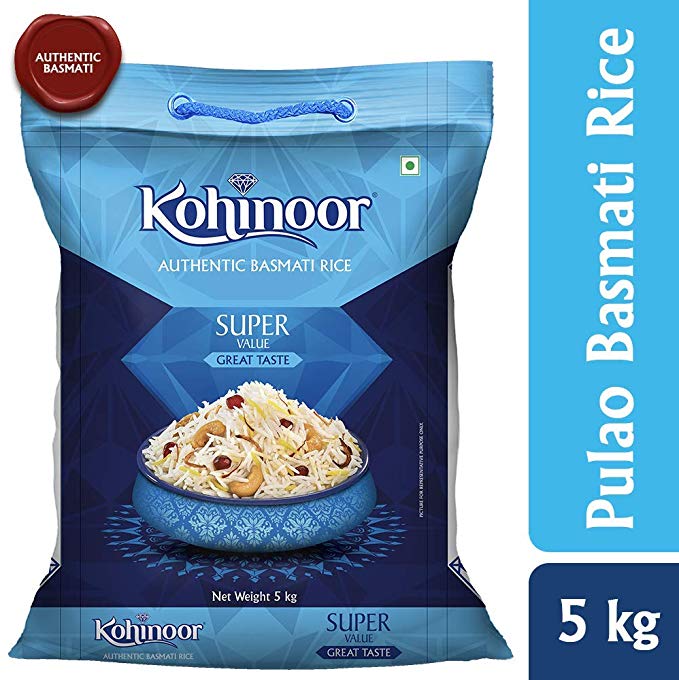 Kohinoor Super Value Basmati Rice 5 Kg | Authentic Basmati Rice