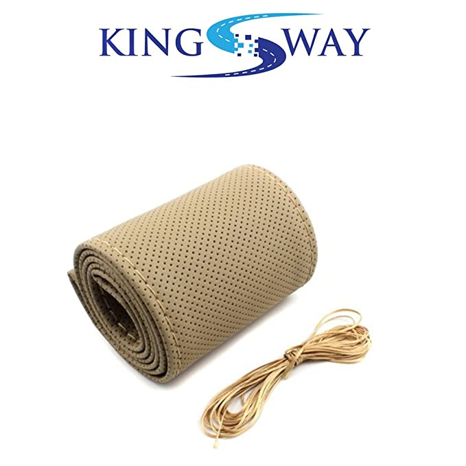 Kingsway kkmstcbg00095 Steering Cover for Mahindra Bolero (Beige)
