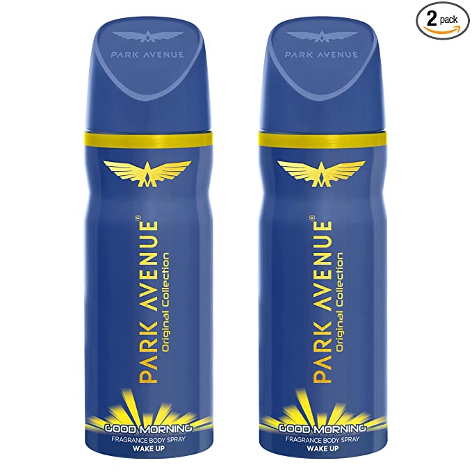 Park Avenue Good Morning Combo Perfume for Men Fresh Long Lasting Fragrance Super Saver Pack, 300ml (Pack of 2)