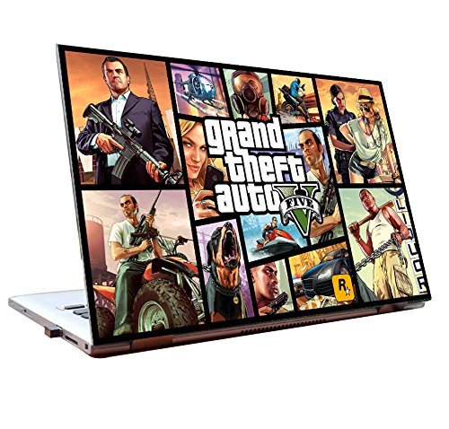 Tamatina Laptop Skin 15.6 inch - GTA - 5 - Gaming Skin - HD Quality