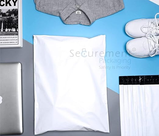 Tamper Proof Courier Polybags with Document POD pouch (10 x 12 inches) - 50 Packs