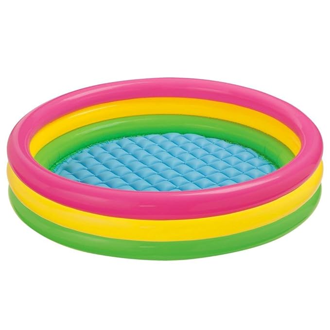 Intex Inflatable Water Pool 4 ft (Diameter) Kids Fun/Bath Activity High Quality Water Pool by Intex for Fun Activities!