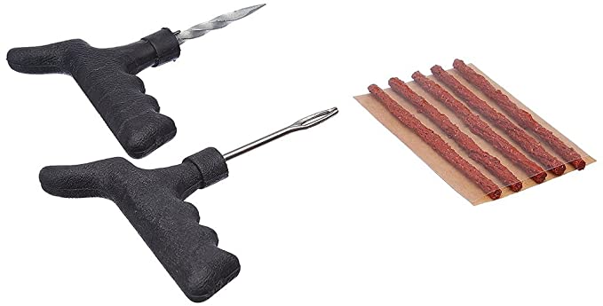 Auto Pearl Car Tyre Puncture Kit Set of 4 pcs for All Cars.