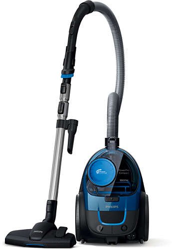 Philips PowerPro FC9352/01-Compact Bagless Vacuum Cleaner for Home |1900Watts for Powerful Suction |Compact and Lightweight| PowerCyclone 5 Technology and MultiClean Nozzle |2 Years Warranty