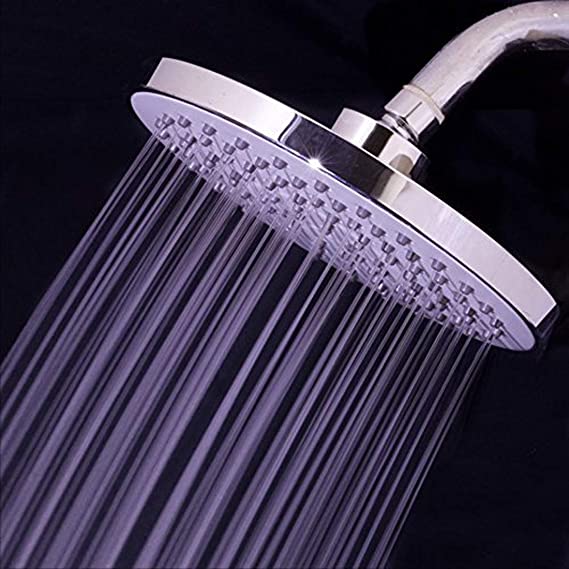 ALTON SHR20520 ABS 4-INCH Rain Flow Overhead Shower Without Arm | Shower Head | Bathroom Shower, Chrome Finish
