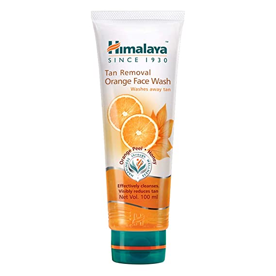 Himalaya Tan Removal Orange Face Wash, 100ml
