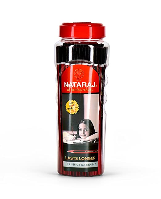 Nataraj 621 Pencil Jar - Pack of 50
