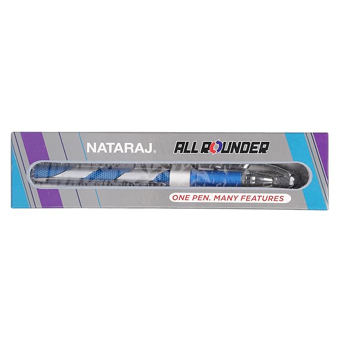 Nataraj All Rounder Ball Pens-Pack Of 1 |Blue