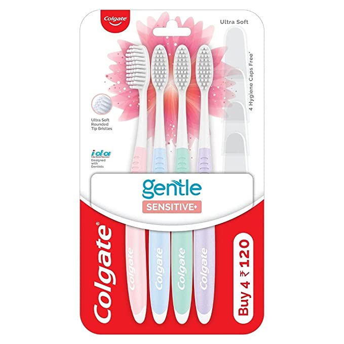 Colgate Sensitive Soft Bristles Toothbrush - 4 Pcs