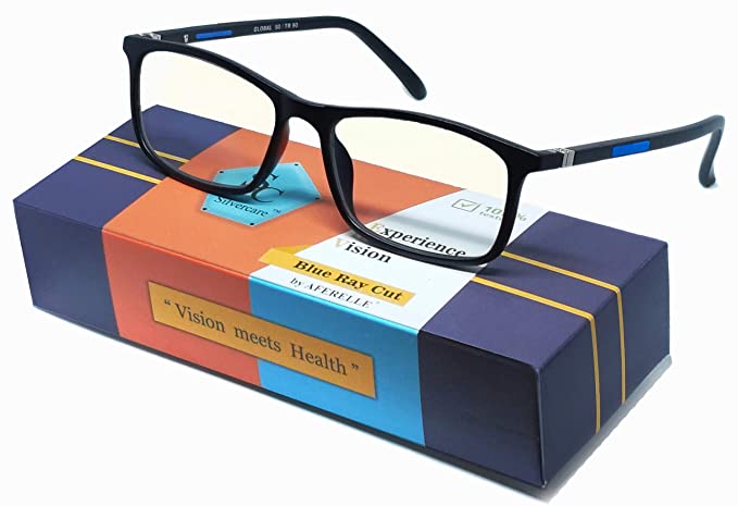 Aferelle® Silvercare Anti-Glare Computer protection Blue Ray Cut UV 420 eyeglasses (Healthy|medium)