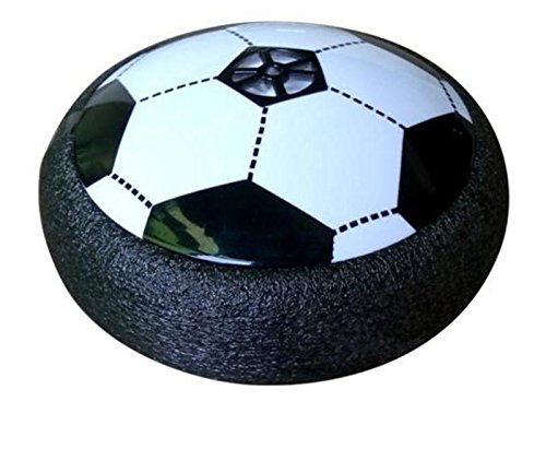 Vibgyor Vibes" Indoor Outdoor Air Power Soccer Hover Disk with Foam Bumpers