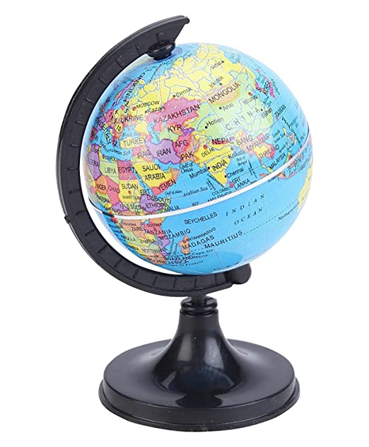Toyztrend Educational Globe 202 for Kids (1)(Diameter-5.4 cm, CIRCUMFERENCE-17 cm)
