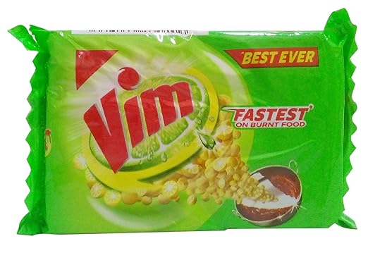 Vim Dishwash Bar, 80g Pack